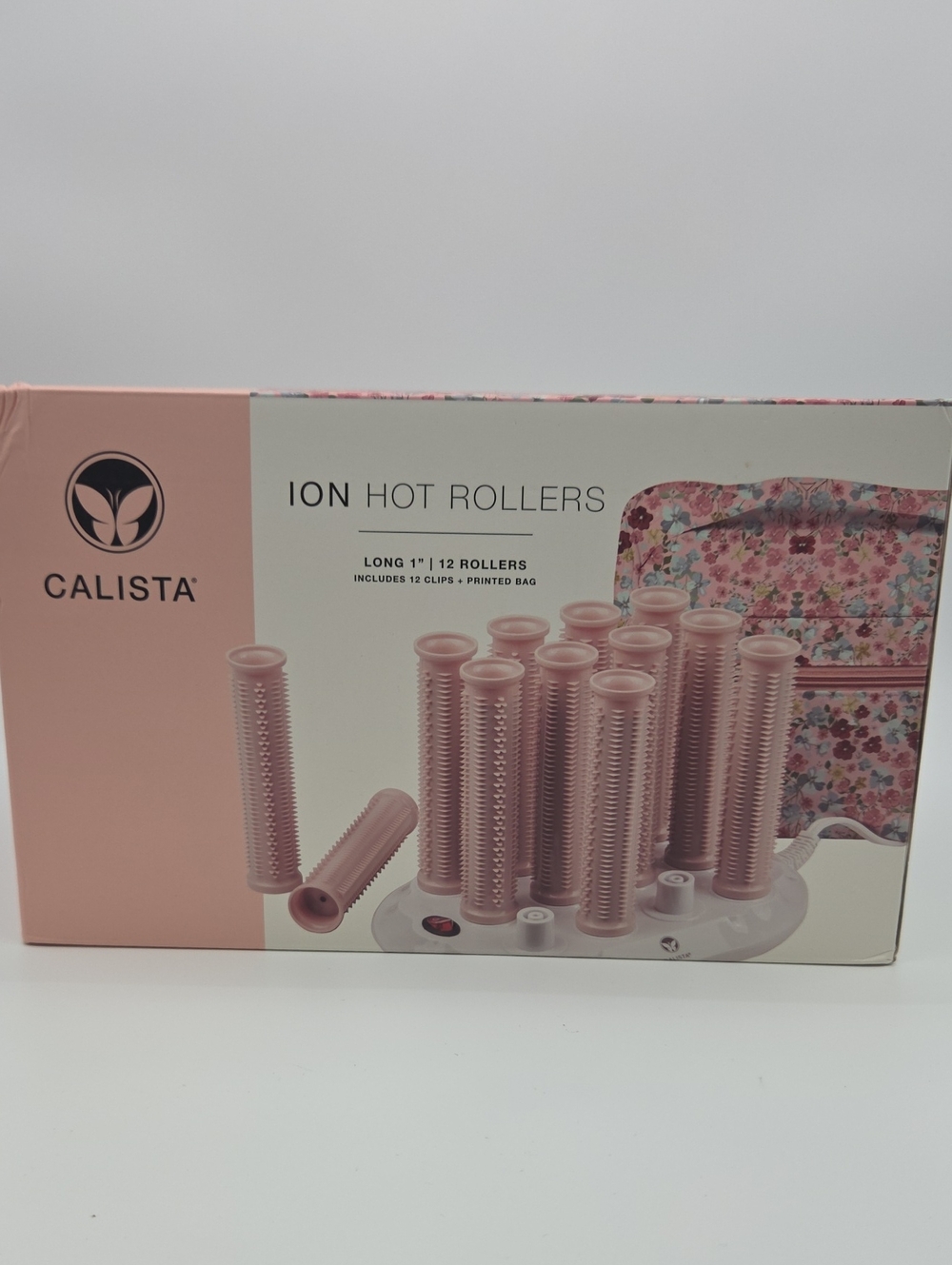 CALISTA Pink Ion Hot Rollers - 12 Long Rollers